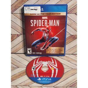 Marvel Spider-man Game of the Year Edition for PlayStation 4